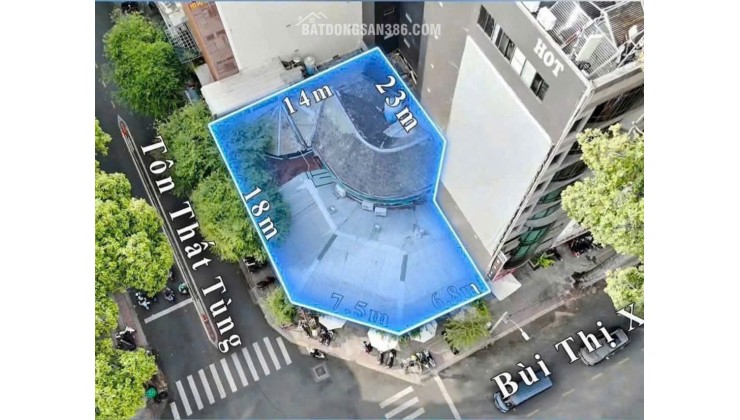 ĐẤT VÀNG Q1 TẶNG GIẤY PHÉP XÂY DỰNG BUILDING KHÁCH SẠN 12 TẦNG